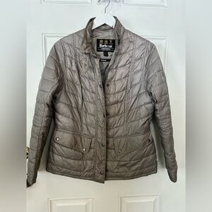 Barbour Women's Quilted Puffer Jacket - Gray